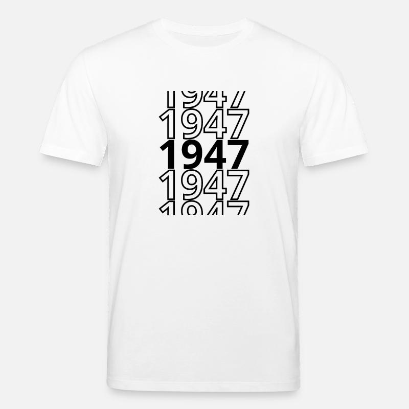 1947 1947 1947 - Stanley/Stella Unisex Bio-T-Shirt CREATOR  - Weiß