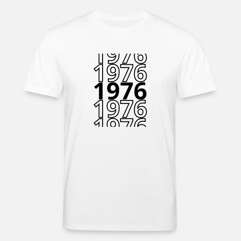 1976 1976 1976 - Stanley/Stella Unisex Bio-T-Shirt CREATOR - Weiß