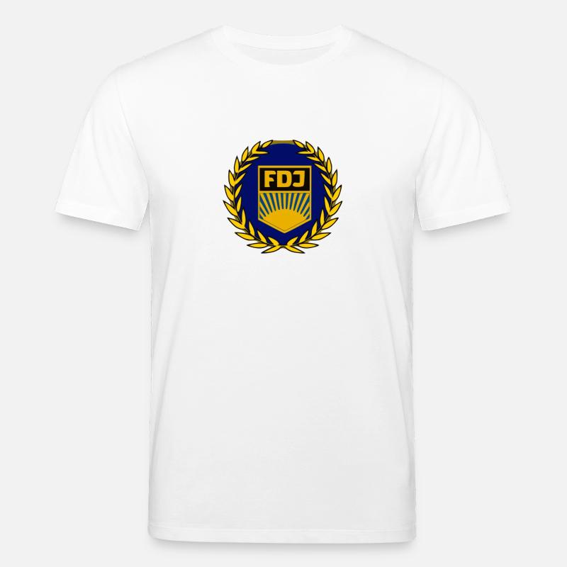 FDJ Emblem - Stanley/Stella Unisex Bio-T-Shirt CREATOR  - Weiß