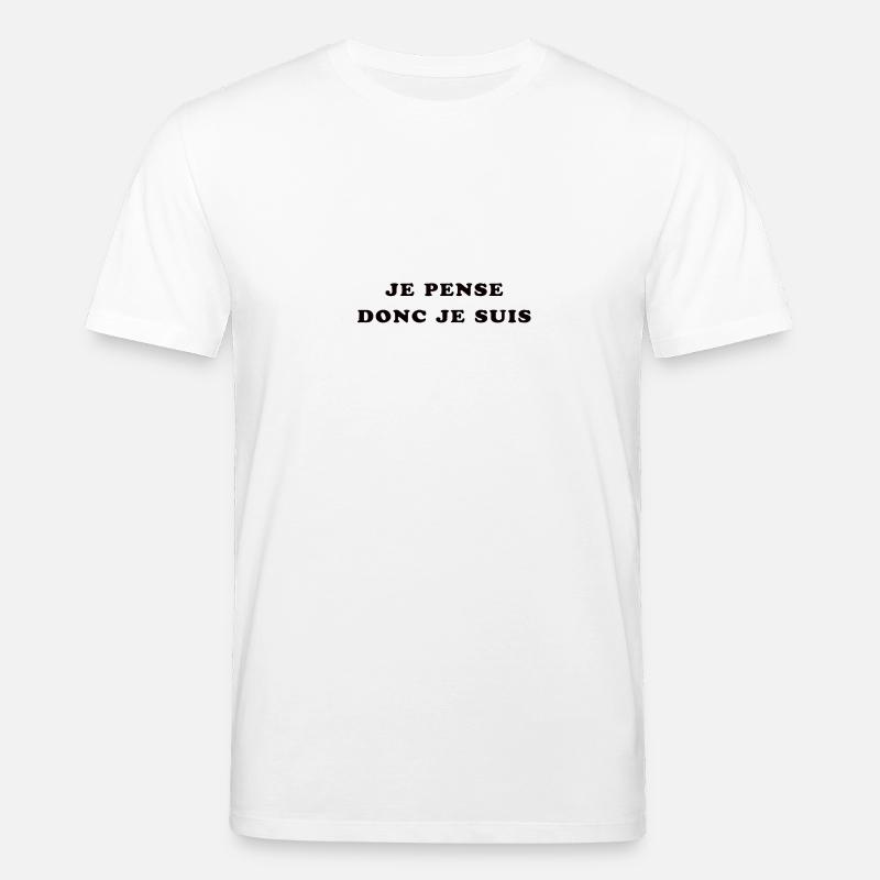 Ich denke schon - Stanley/Stella Unisex Bio-T-Shirt CREATOR  - Weiß