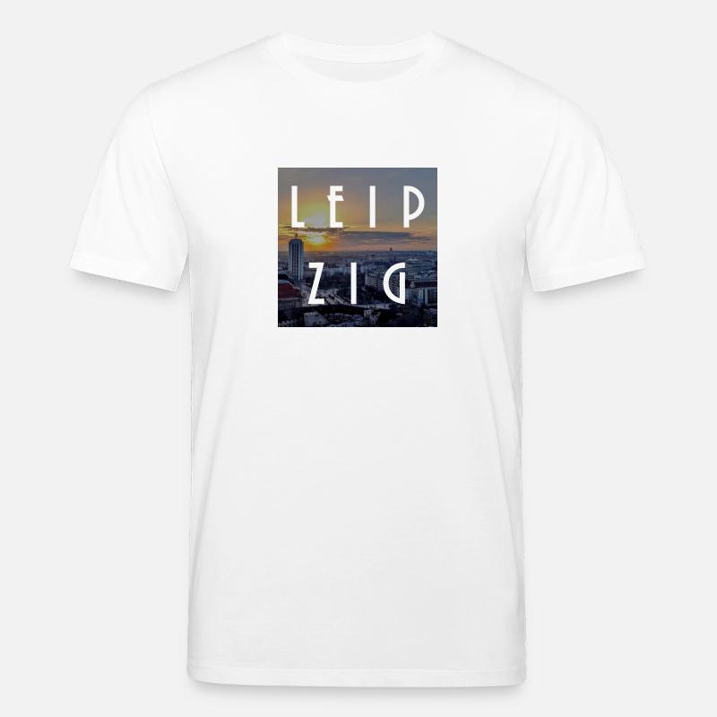 Leipzig - T-shirt bio CREATOR Stanley/Stella Unisexe - blanc