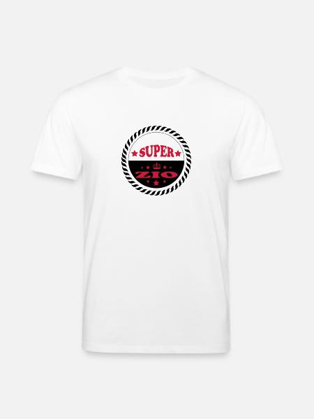 Super zio - Stanley/Stella CREATOR Unisex Organic T-Shirt - white