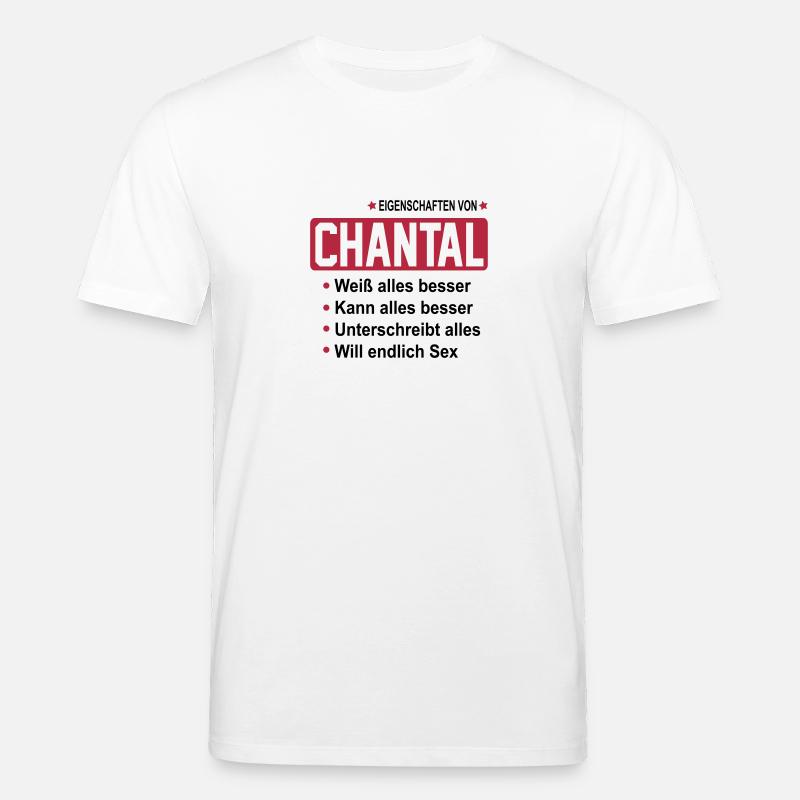 chantal - Stanley/Stella Unisex Bio-T-Shirt CREATOR  - Weiß