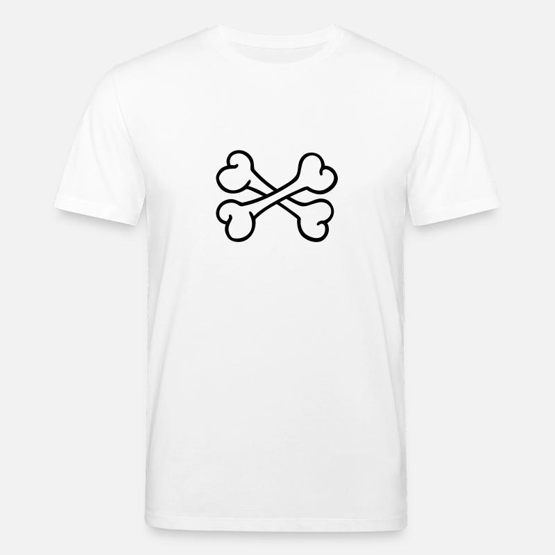 Knochen - Stanley/Stella Unisex Bio-T-Shirt CREATOR  - Weiß