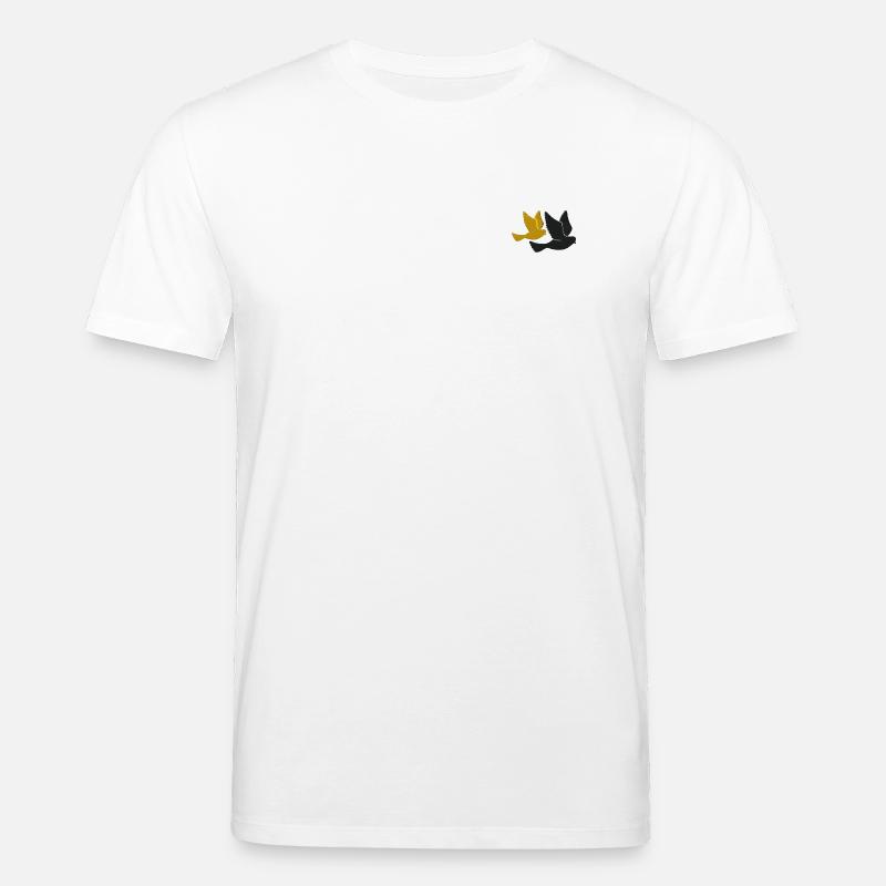 Vögel - Stanley/Stella Unisex Bio-T-Shirt CREATOR  - Weiß