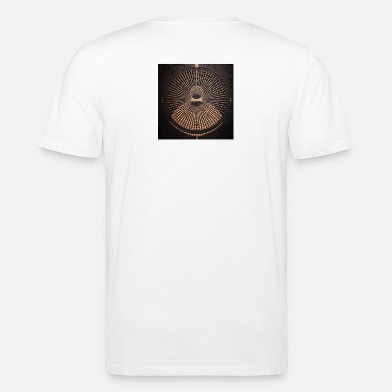 Das Mandala des Perlenrings - Stanley/Stella Unisex Bio-T-Shirt CREATOR  - Weiß