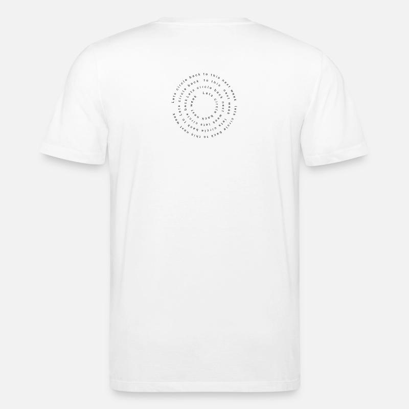 Circle Back - Stanley/Stella Unisex Bio-T-Shirt CREATOR  - Weiß