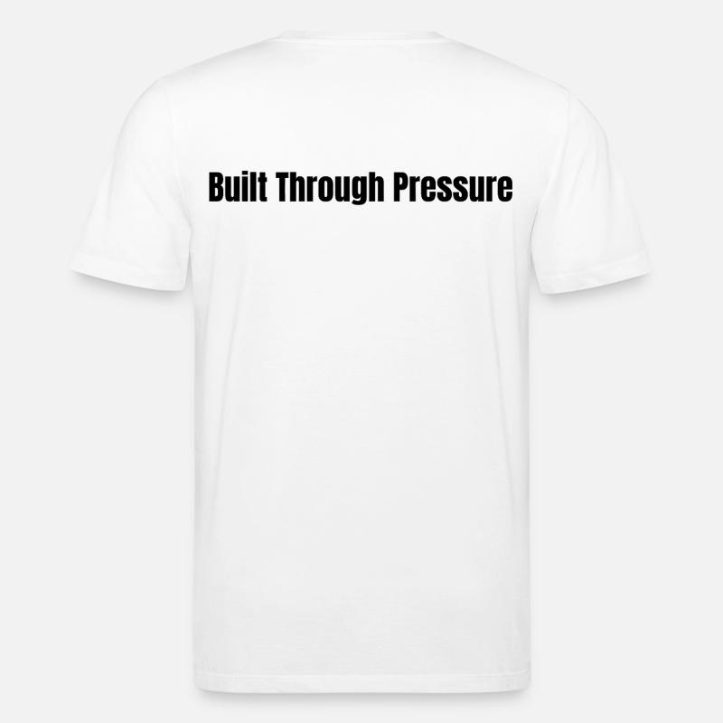 Construit par pression l LateNightGrind - T-shirt bio CREATOR Stanley/Stella Unisexe - blanc