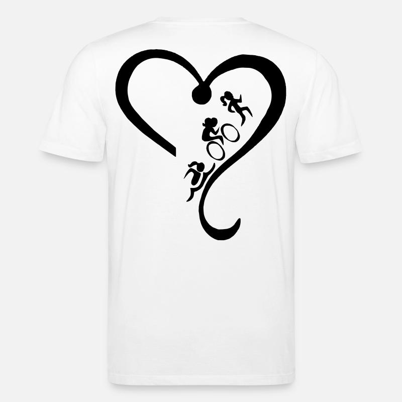 Triathlon-holic - Stanley/Stella Unisex Bio-T-Shirt CREATOR  - Weiß