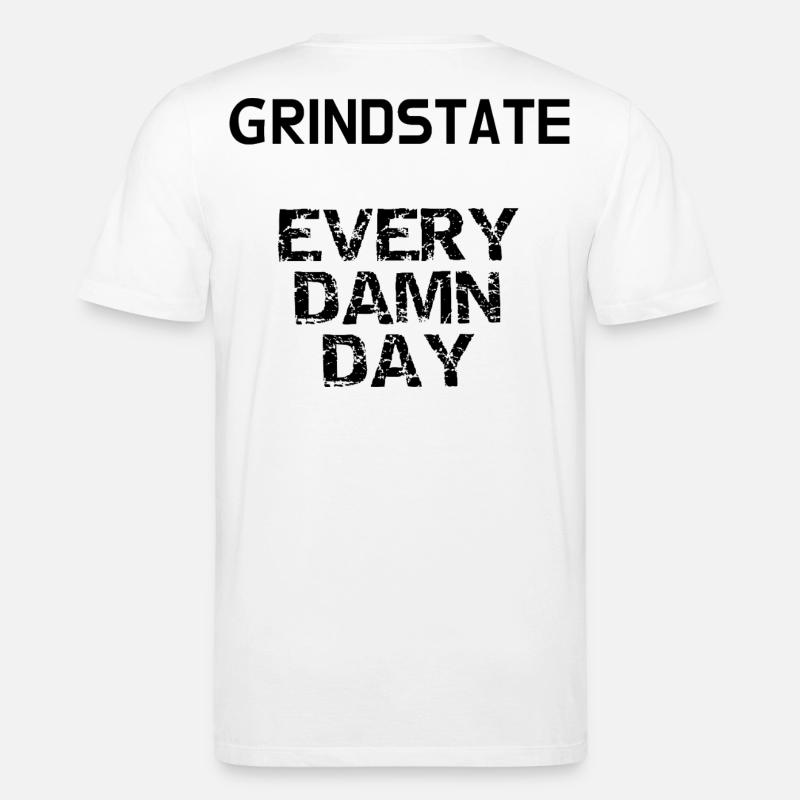 GRINDSTATE - T-shirt bio CREATOR Stanley/Stella Unisexe - blanc