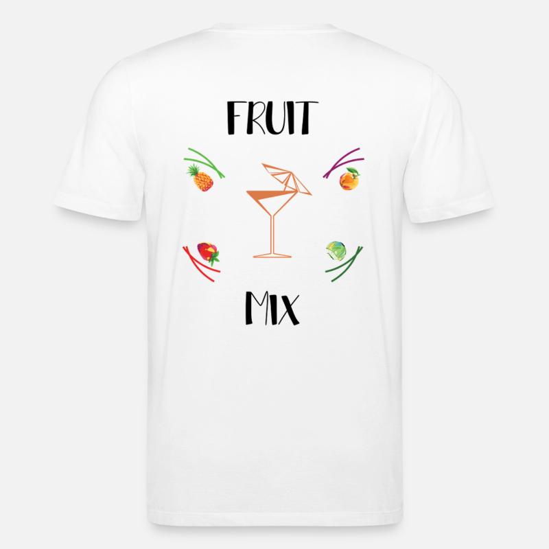 fruit mix - Stanley/Stella Unisex Bio-T-Shirt CREATOR - Weiß