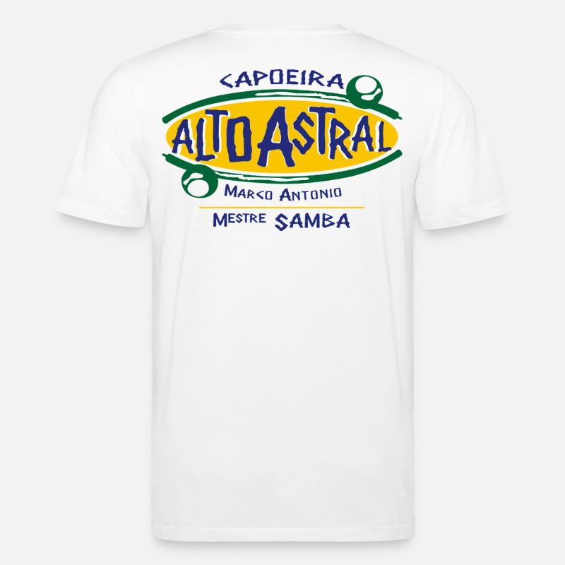 logo_mestre_Samba - Stanley/Stella Unisex Bio-T-Shirt CREATOR  - Weiß