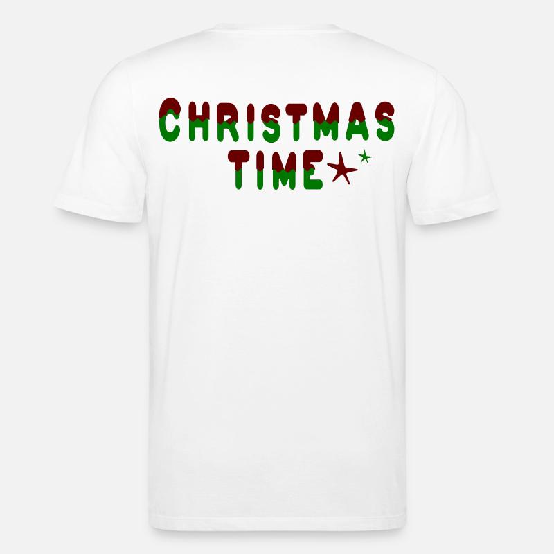 Période de Noël - T-shirt bio CREATOR Stanley/Stella Unisexe - blanc