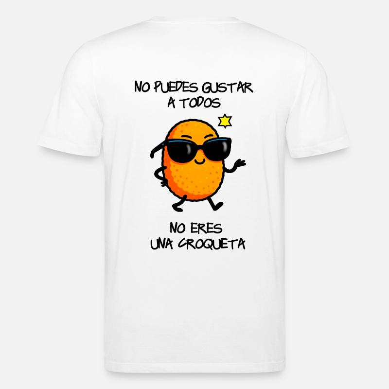 Croquette à la mode - T-shirt bio CREATOR Stanley/Stella Unisexe - blanc