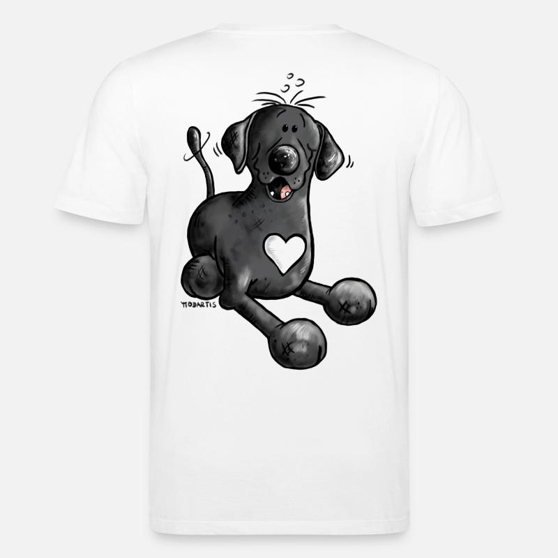 Labbi Love - Labrador Retriever - Stanley/Stella Unisex Bio-T-Shirt CREATOR  - Weiß