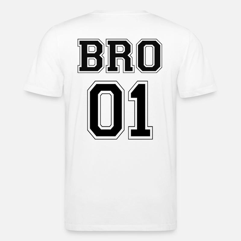 BRO 01 - Black Edition - T-shirt bio CREATOR Stanley/Stella Unisexe - blanc