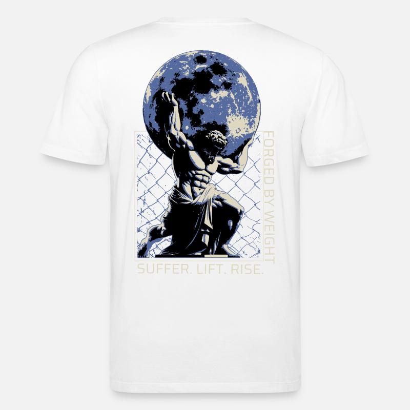 Graphique grec de Titan - T-shirt bio CREATOR Stanley/Stella Unisexe - blanc