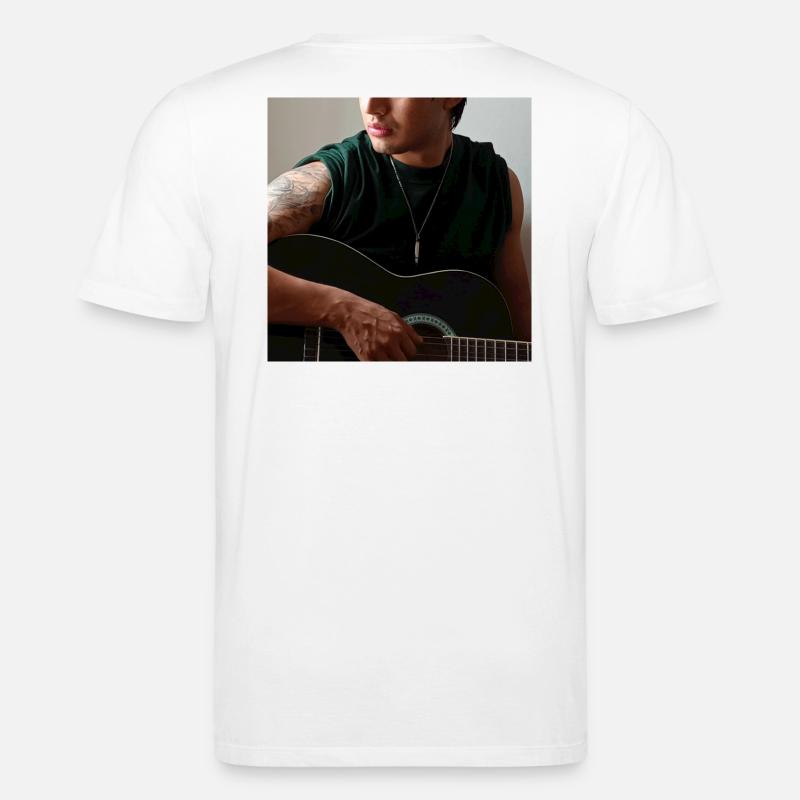 Studio Night Guitar - Stanley/Stella Unisex Bio-T-Shirt CREATOR  - Weiß