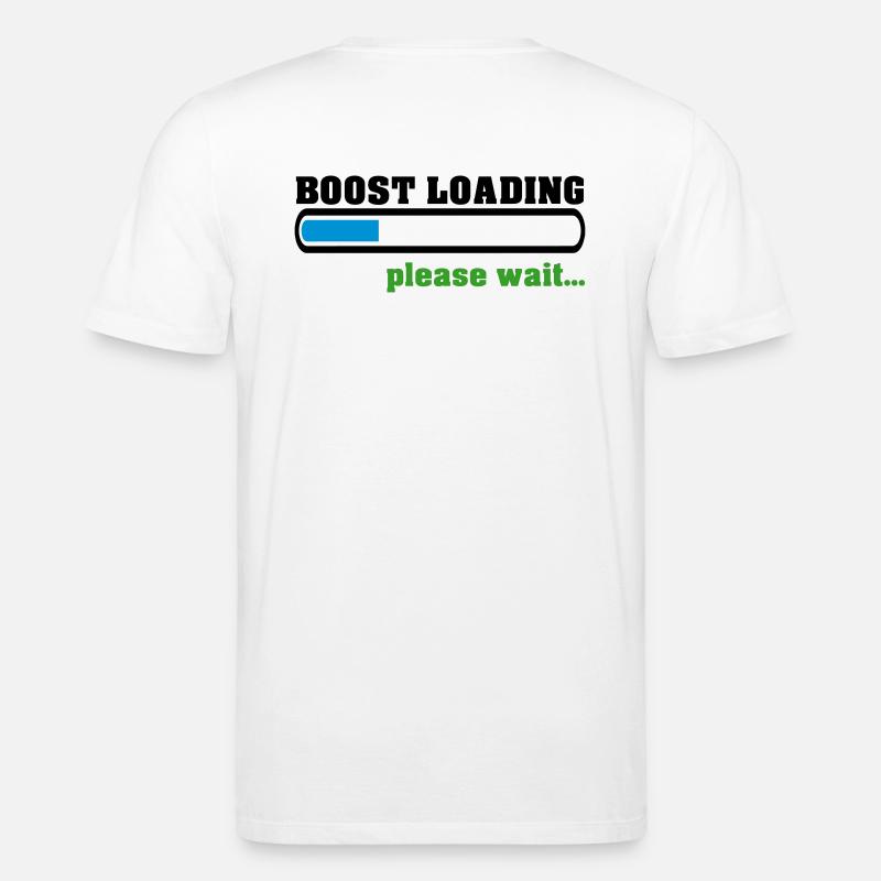 Boost Loading Please Wait - Stanley/Stella Unisex Bio-T-Shirt CREATOR  - Weiß