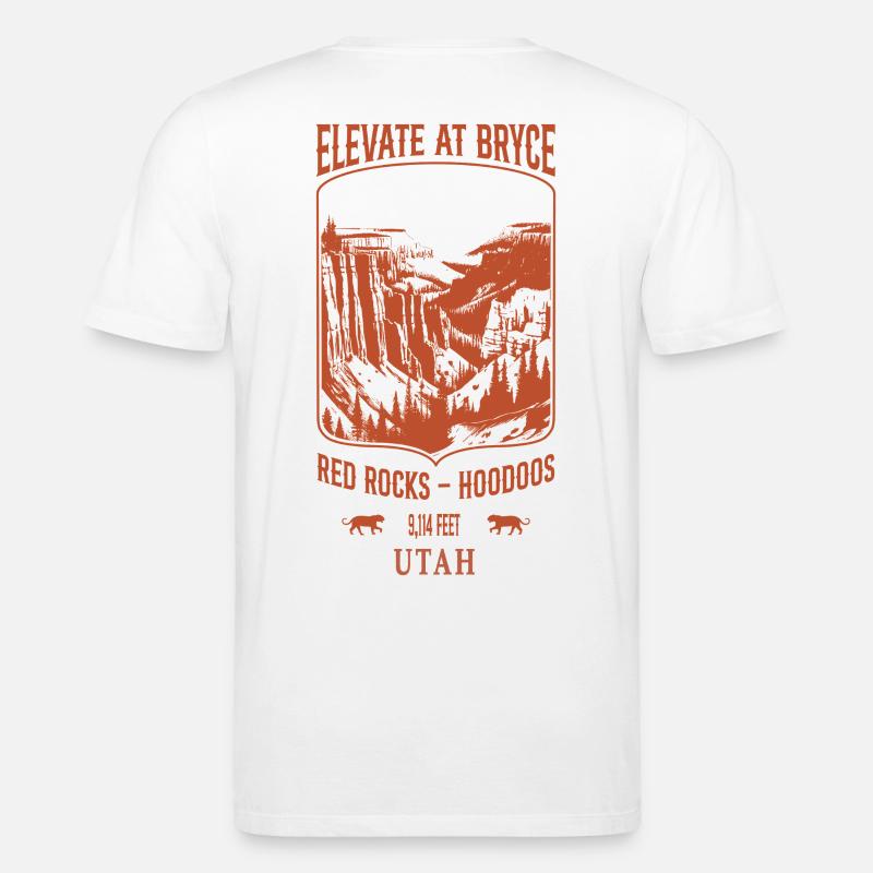 Elevate bei Bryce - Sand - Stanley/Stella Unisex Bio-T-Shirt CREATOR  - Weiß