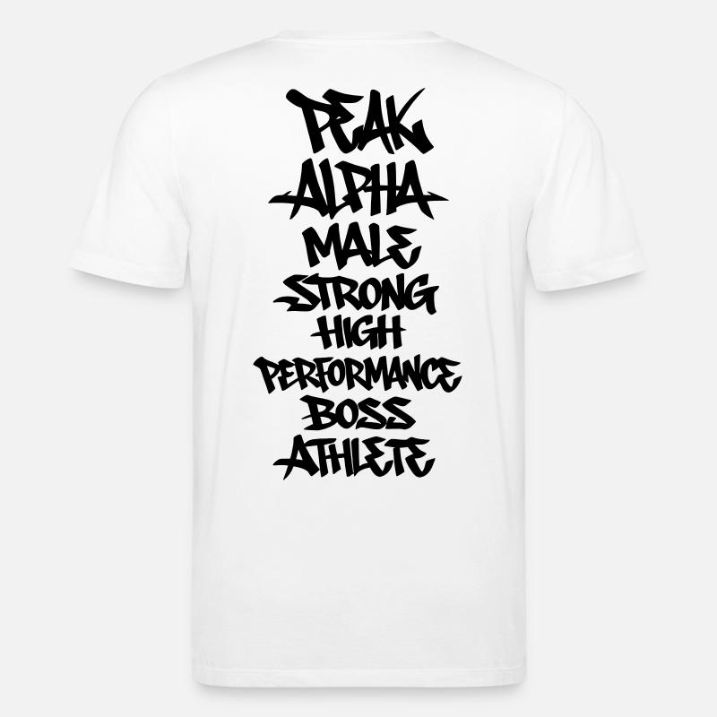PEAK ATHLETE - Stanley/Stella Unisex Bio-T-Shirt CREATOR  - Weiß