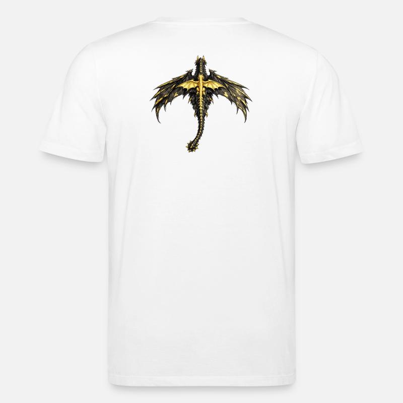Fourth Wing Dragons - Stanley/Stella Unisex Bio-T-Shirt CREATOR  - Weiß