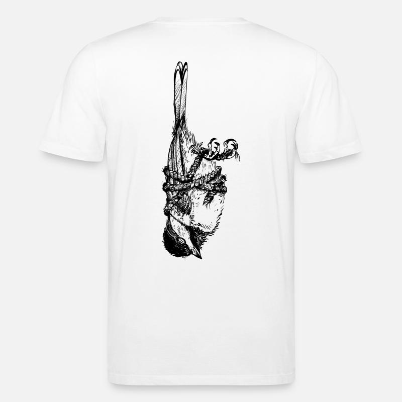 Vogel Invert - Stanley/Stella Unisex Bio-T-Shirt CREATOR  - Weiß