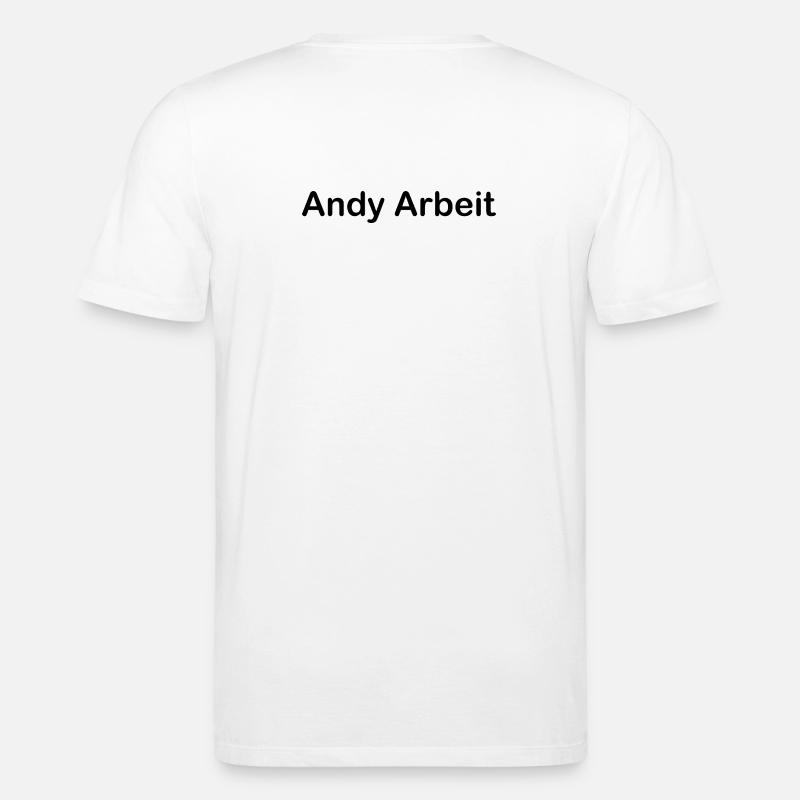 Andy Arbeit - Stanley/Stella Unisex Bio-T-Shirt CREATOR  - Weiß