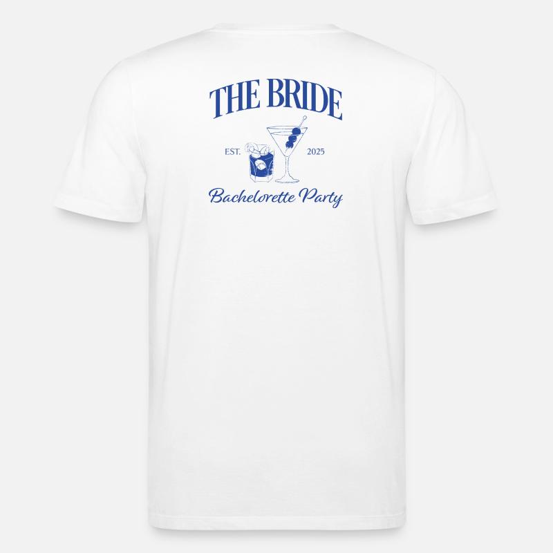 The Bride | Bachelorette Party - Stanley/Stella Unisex Bio-T-Shirt CREATOR  - Weiß