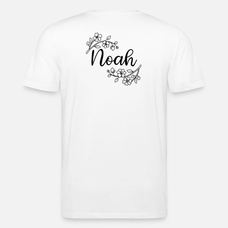 Noah | name of name | Vectorgraphic ! - Stanley/Stella Unisex Bio-T-Shirt CREATOR  - Weiß