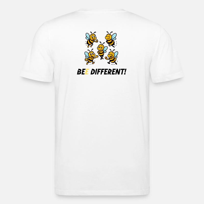 BEE DIFFERENT! - Stanley/Stella Unisex Bio-T-Shirt CREATOR  - Weiß
