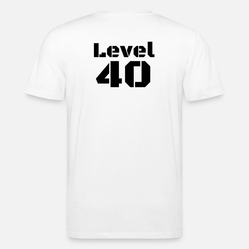Level 40 - Stanley/Stella Unisex Bio-T-Shirt CREATOR  - Weiß