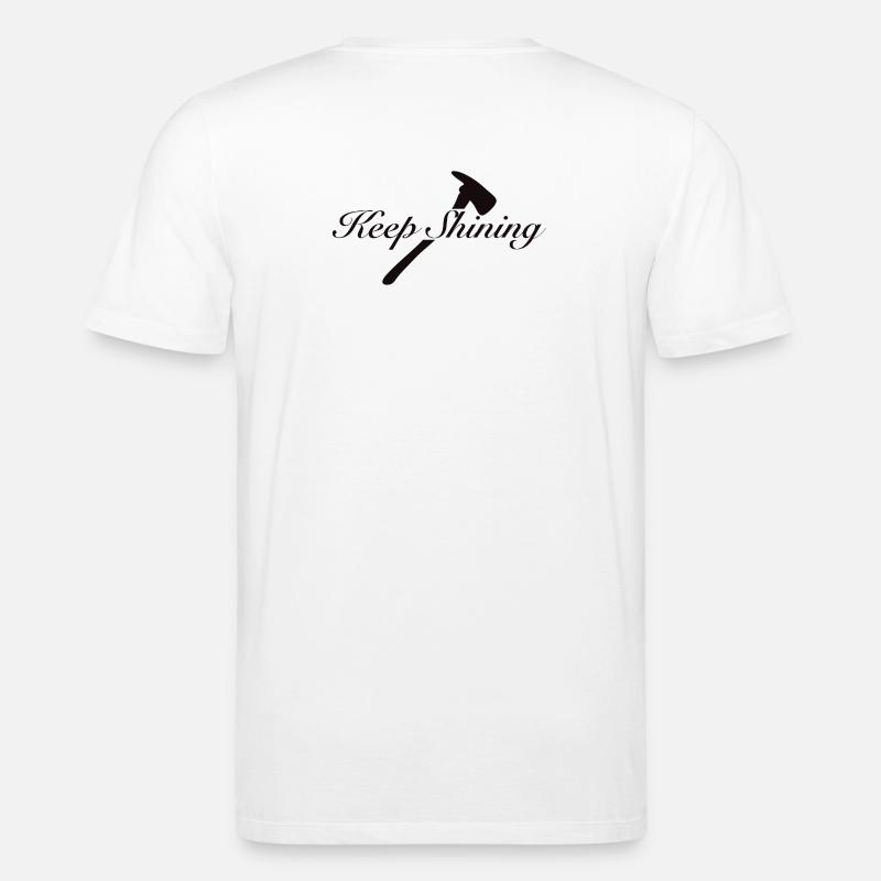 Keep Shining  - Stanley/Stella Unisex Bio-T-Shirt CREATOR  - Weiß
