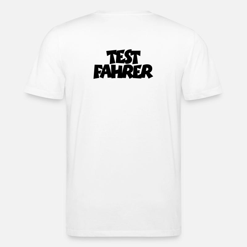 Testfahrer - Stanley/Stella Unisex Bio-T-Shirt CREATOR  - Weiß