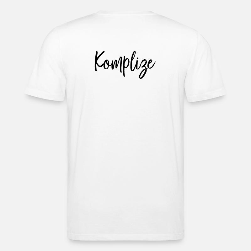 Komplize Freund Partner Geschenk - Stanley/Stella Unisex Bio-T-Shirt CREATOR  - Weiß