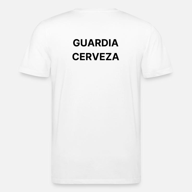 Bierpolizei. 17. Polizeirevier - Stanley/Stella Unisex Bio-T-Shirt CREATOR  - Weiß