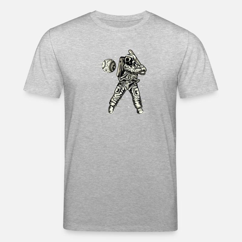Space Baseball - Stanley/Stella Unisex Bio-T-Shirt CREATOR  - Grau meliert