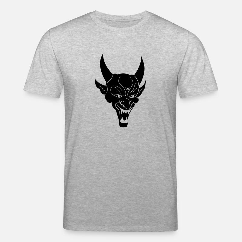 Devil - Stanley/Stella Unisex Bio-T-Shirt CREATOR  - Grau meliert