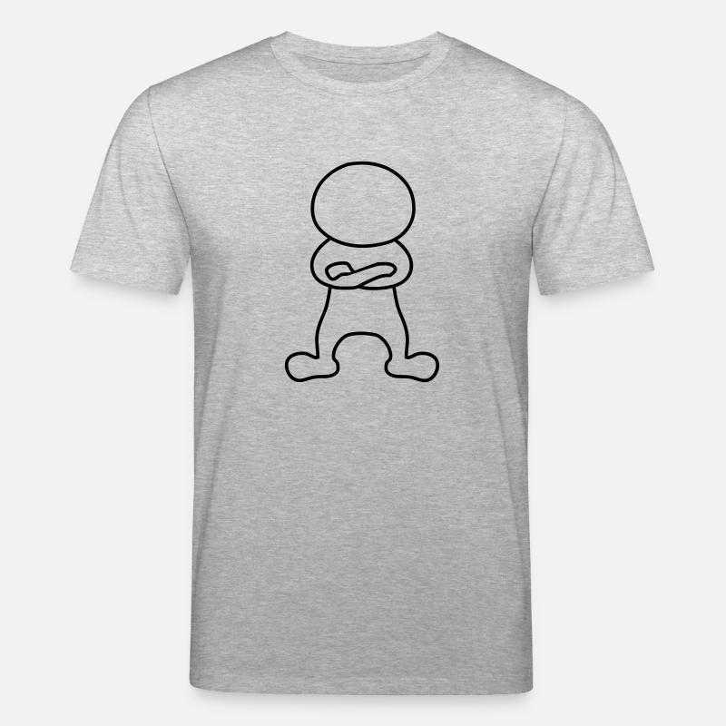 Cool Man - Stanley/Stella Unisex Bio-T-Shirt CREATOR  - Grau meliert