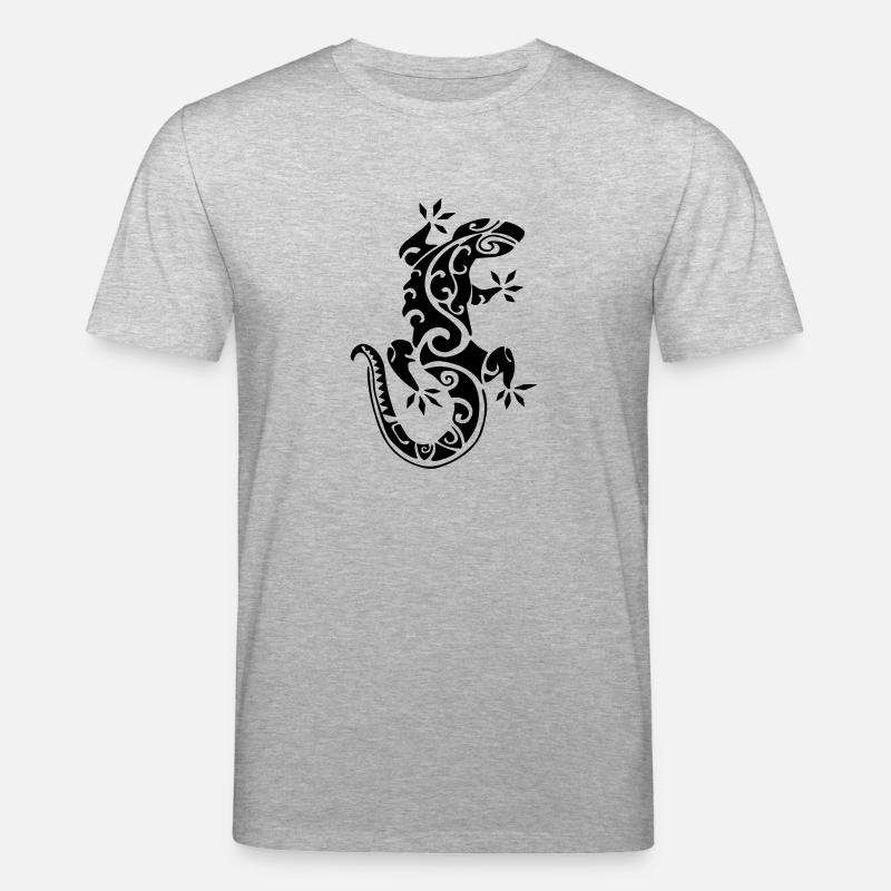 Gecko 1 - Stanley/Stella Unisex Bio-T-Shirt CREATOR  - Grau meliert
