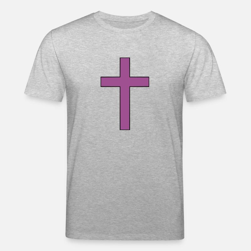 kirche - Stanley/Stella Unisex Bio-T-Shirt CREATOR  - Grau meliert