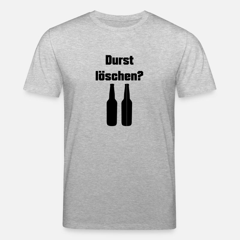 Durst löschen Design - Stanley/Stella Unisex Bio-T-Shirt CREATOR  - Grau meliert