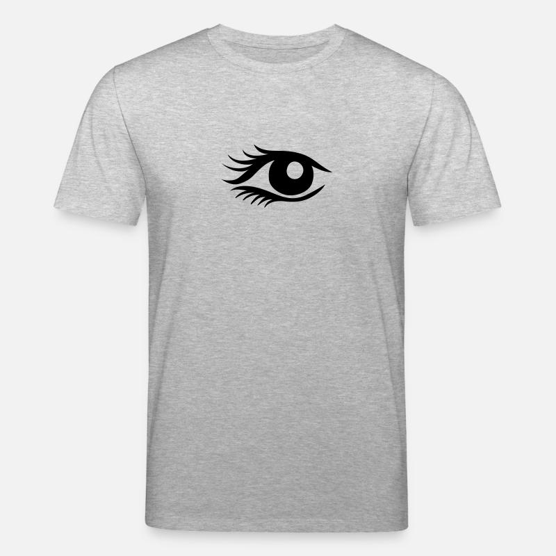 Auge - Stanley/Stella Unisex Bio-T-Shirt CREATOR  - Grau meliert