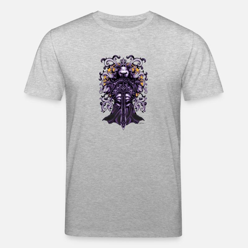 Black Knight - Stanley/Stella Unisex Bio-T-Shirt CREATOR  - Grau meliert