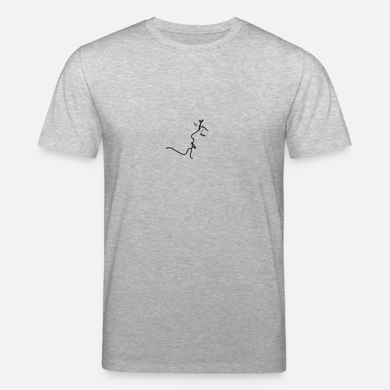 Kuss - Stanley/Stella Unisex Bio-T-Shirt CREATOR  - Grau meliert