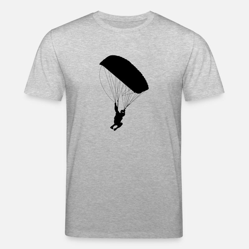 Fallschirm - Stanley/Stella Unisex Bio-T-Shirt CREATOR  - Grau meliert