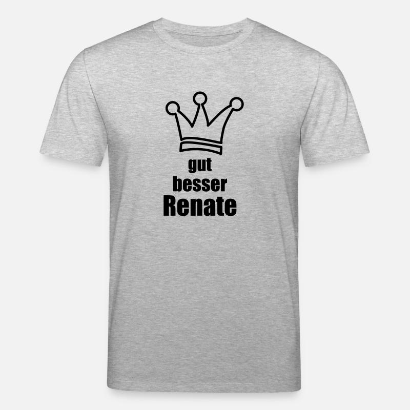 Renate - Stanley/Stella Unisex Bio-T-Shirt CREATOR  - Grau meliert