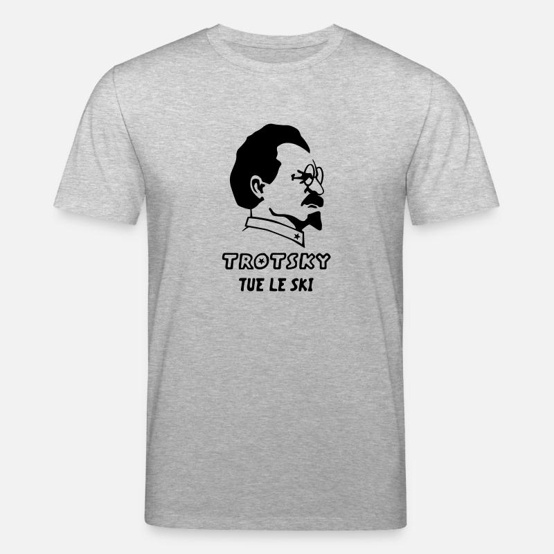 Trotsky - T-shirt bio CREATOR Stanley/Stella Unisexe - gris chiné