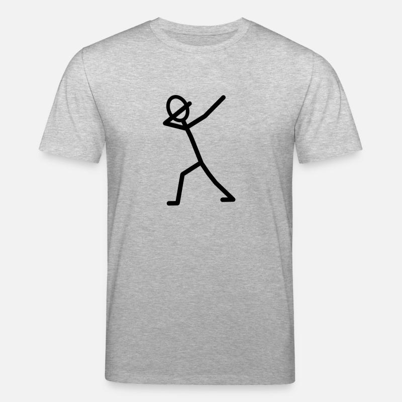 DAB DÄB Jubel Geschenkidee - Stanley/Stella Unisex Bio-T-Shirt CREATOR  - Grau meliert