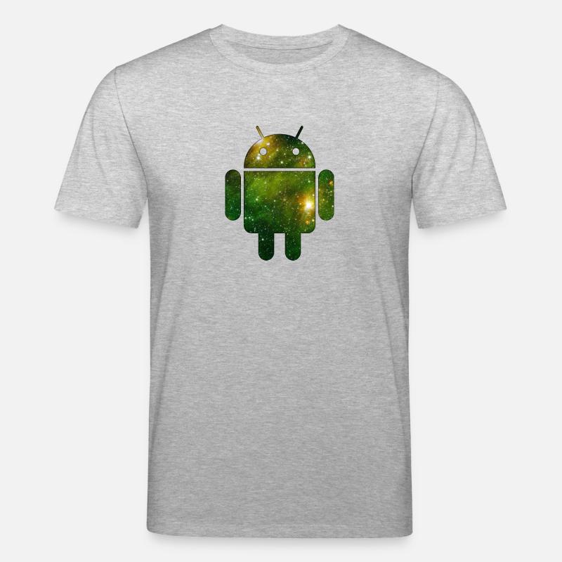 Android - Stanley/Stella Unisex Bio-T-Shirt CREATOR  - Grau meliert